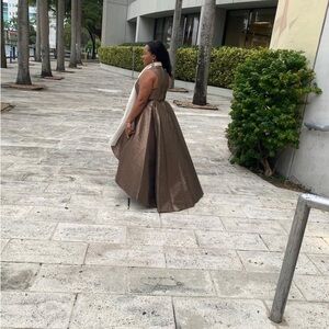 Calvin Klein Brown Maxi Dress